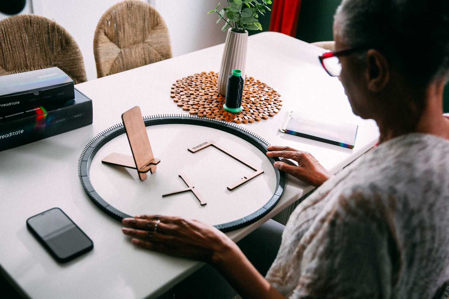 Threaditate Custom String Art Kit